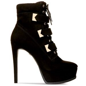 Thalia Sodi Sasha Booties Black NWT, new in box.5 inch heel. 1/12 platform. Sz10